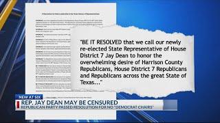 Harrison County Republican Party threatens to censure State Rep. Jay Dean