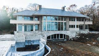 Ultra Modern ABANDONED $6,400,000 Glass Mansion on the Beach