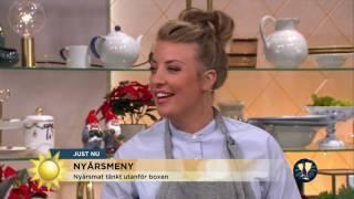 Nyskapande nyårsmat signerad Frida Ronge - Nyhetsmorgon (TV4)