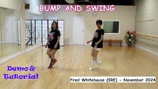 Bump And Swing - Line Dance (Dance & Teach) | Fred Whitehouse | Regina Cheung