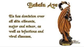 Babalu Aye Orisha Patron of those suffering, embodiment of disease and cures