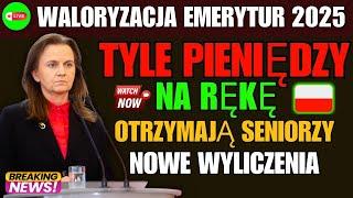  Waloryzacja Emerytur 2025: Sprawdź, Ile "na Rękę" Otrzymają Seniorzy! Nowe Stawki i Wyliczenia! 