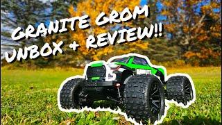 *1/18* Arrma Granite GROM!! Unboxing, initial impressions, size comparison, and review