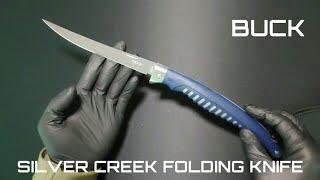 [나이프] !! 낚시인의 필수품 !! 벅 실버크릭 6.5인치 폴딩 필렛 나이프 (BUCK SILVER CREEK Folding Fillet Knife Unboxing)