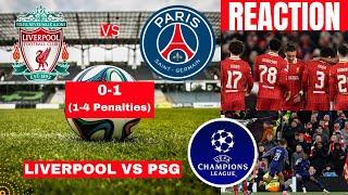 Liverpool vs PSG 0-1 (1-4 penalties) Live Champions League UCL Football Match Score Highlights 2025