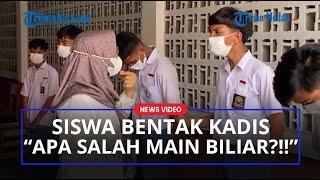 KEPALA DINAS PENDIDIKAN Dibentak Siswa SMA di Siantar, Tak Terima Dirazia Kedapatan Main Biliar!