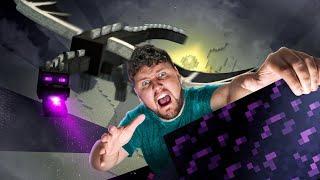 First Time Minecraft Player VS The Ender Dragon