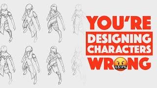 BIGGEST MISTAKE Beginners Make when Designing Original Characters | Character Design Tips