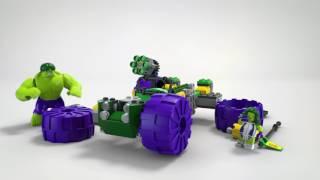 Hulk vs. Hulk Red - LEGO Marvel Super Heroes -  76078 - Product Animation