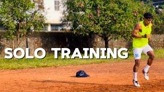 Solo training in a beautiful location in Kerala ️️#football #training #soccer #fitness