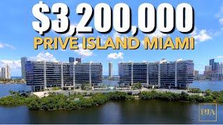 Prive Island Miami | $3.2 Million Dollar | Miami Luxury Condo Tour | Peter J Ancona