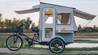 “2025 Micro Tricycle Camper – The World’s Smallest Electric RV You Can Live In!”