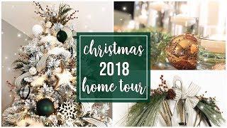 Christmas 2018 Home Decor Tour | Farmhouse Glam | 12 ish Days of Christmas (day 3)