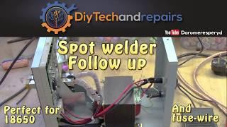 Spot welder quick look - Tool for sorting your 18650 cells together in packs!