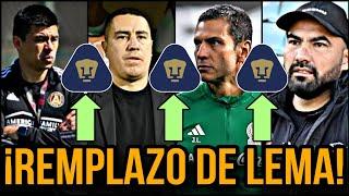 LOS REMPLAZOS DE GUSTAVO LEMA | LLEGARÍA A PUMAS |  REFUERZOS PUMAS 2024