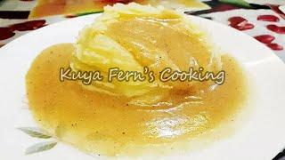 KFC STYLE MASHED POTATO WITH GRAVY!!! (Kuya Fern's Cooking)