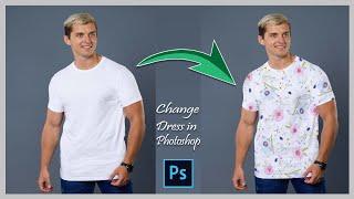 Change Clothes Color in Photo | Change the Color of a T-Shirt in Photoshop #Change Dress Color in PS