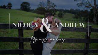 Nicola and Andrew Wedding Highlight | Tiffanys, Maleny