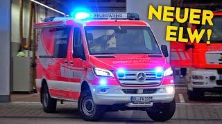 [ NEUER ELW RÜCKT AUS! ] - Einsatzfahrten der Feuerwehr BERGISCH GLADBACH zum Brandeinsatz