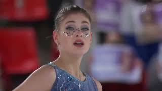 Alena Kostornaia | Free Program | 2021 Internationaux de France