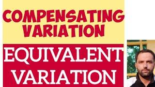 compansating variation and equivalent variation