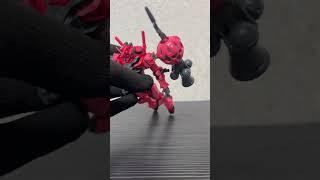 HG 赤いガンダム チェーン凄すぎ…ボリュームも大満足のガンプラ！HG RED GUNDAM #gunpla #ガンプラ #ジークアクス #gquuuuuux