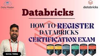 How to Register for Databricks Certification Exam | Data Master