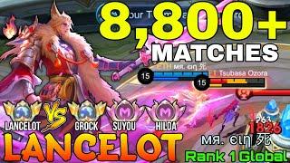 8,800+ Matches Lancelot VS Top Tier Enemies - Top 1 Global Lancelot by мя. єιη 死 - Mobile Legends