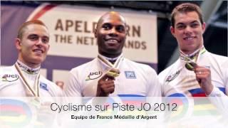 Médaille d'Argent pour Gregory Baugé, Kevin Sireau et Mickaël D'Almeida