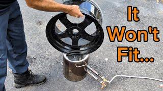 How To Cut Up Aluminum Rims for Casting