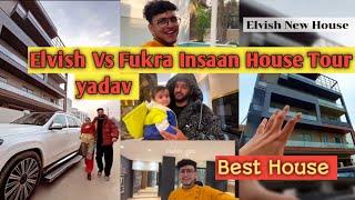 Elvish yadav house Vs Fukra Insaan house | House Comparison of Elvish and Fukra | All Rounder Danish