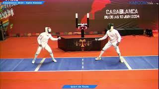 African Championships 2024 SME - L8 - Mahmoud Mohsen EGY v Bedi Paul Alex Beugre CIV