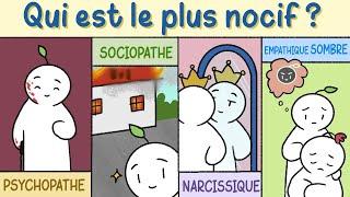 Psychopathes, sociopathes, narcissiques et empathiques sombres. Qui est le plus nocif mentalement ?