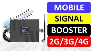 Top 10 Best Mobile Signal Booster 2G/3G/4G in 2024