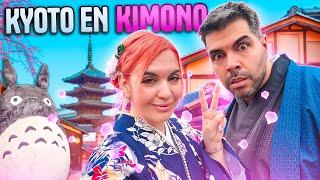 JAPONESES TRADICIONALES por un DÍA | Visitando Kyoto en KIMONO  | Japan Vlog