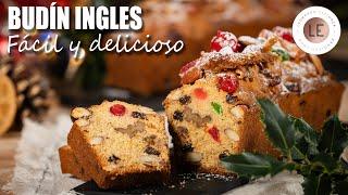 BUDÍN INGLÉS de frutas | PLUM CAKE | Receta Navideña 