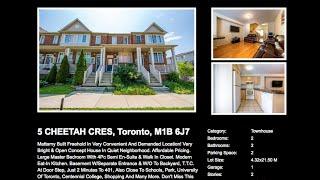 5 CHEETAH CRES Toronto-By-sjphotography.co