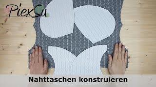 Nähanleitung   Nahttaschen konstruieren und nähen PiexSu