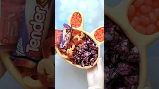 ASMR Filling Enid Sinclair Platter With Sweets! #milka #jellybelly #kitkat #kisses #pink #wednesday