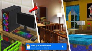 BANYAK ANIMASI!! addon furniture gaming mcpe 1.21 - addon furniture mcpe 1.21