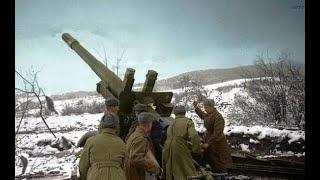 WW2 Soviet Artillery Barrage