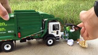 Mini Waste Management Commercial Trash Pick Up-First Gear Front Loader Garbage Truck