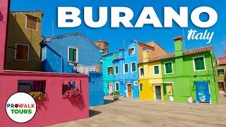 Burano, Italy Walking Tour 2020 With Captions - Prowalk Tours - UHD