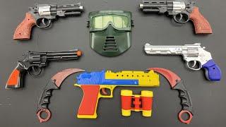 Colorful Toy guns! Dangerous Bead Throwing Guns, And Karambit Blades