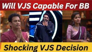 VJS Will Capable For BB | Bigg Boss Tamil Season 8 | 30th November 2024 |