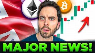 Bitcoin News! England’s Massive Crypto Move Revealed? (& Ethereum)!!