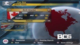 2006 FIFA World Cup Germany PlayStation Gameplay North America Teams Ratings & Kits