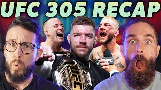 Adesanya SUBMITTED by Du Plessis | UFC 305 Recap | UFC 307:Pereira vs Rountree