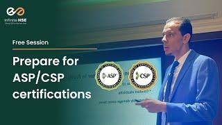 Introduction to ASP/CSP Free Session | مقدمة لاعتمادات ASP/CSP