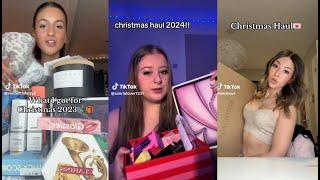 Christmas haul 2023/24 - TikTok compilation ️